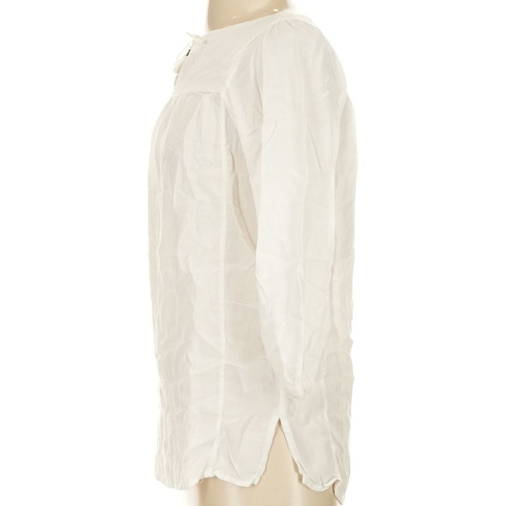 ANINE BING White boho sheer Flowy Tassel Blouse XS - Picture 12 of 14